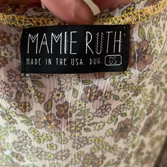 Mamie Ruth Maxi Floral Pattern Vest - Picture 5 of 5